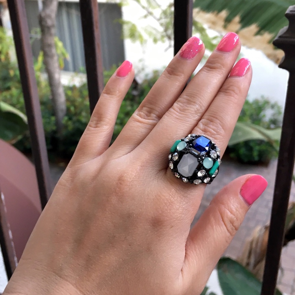 Topshop Rhinestones Ring